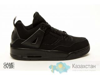Nike Air Jordan Retro 4 Black Алматы