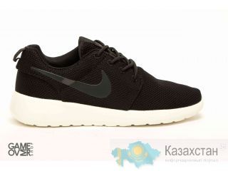 Nike Roshe Run Black White/Grey Icon Алматы