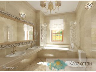 Облицовка стен камнем Алматы и Алматинская область