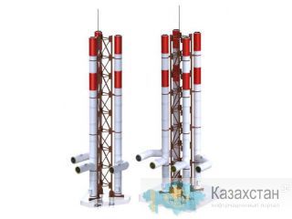 Дымовые трубы, газоходы промышленные Москва