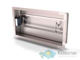 Прямоугольный противопожарный клапан KZO-1D-400X300-S220-V-K Алматы и Алматинская область