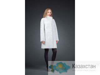 M-136 - меховой френч 90см, арт № 500-8901 р.46-54 шуба мутон, меховые изделия из мутона (овчина) Алматы