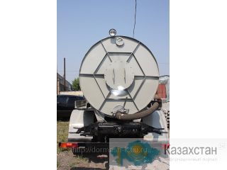 Ассенизатор на шасси ГАЗ, МАЗ, ЗИЛ, КАМАЗ Северо-Казахстанская область (СКО)