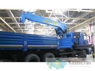 Кран-манипулятор (Ю.Корея) Soosan 736L II на шасси КАМАЗ 65117 Самара