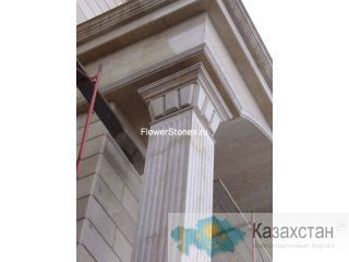 Колонны из мрамора гранита и травертина Алматы