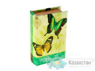 Сейф-книга шёлк Бабочки красавки 46116 Алматы и Алматинская область