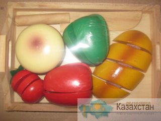 Нарезка деревянная на липучках 34126 Алматы и Алматинская область