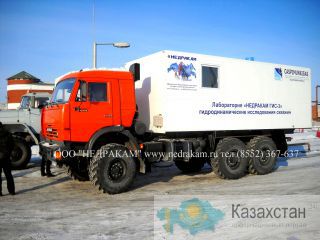 Подъемник исследования скважин на шасси Камаз 4310 Россия