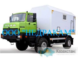 Подъемник исследования скважин на шасси Урал Россия