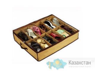 Органайзер чемодан для обуви оригинал на твердой основе на 12 пар 41069 Алматы и Алматинская область