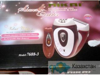 Эпилятор 3 в 1 Nikai 7688-3 код 46297 Алматы и Алматинская область