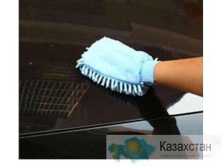 Рукавичка из микрофибры для уборки и протирания авто 46014 Алматы и Алматинская область