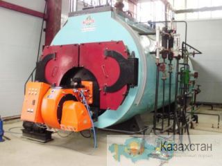 Паровой котел фирмы «TANSU»  на газе с выработкой пара 6 тонн в час. Алматы и Алматинская область