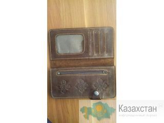 Мужские кожаные портмоне Астана