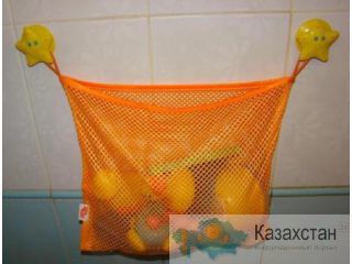 Органайзер сетка для хранения игрушек на присосках 46377 Алматы и Алматинская область