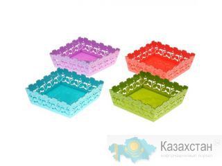 Корзина для хранения цветочный узор 46382 Алматы и Алматинская область
