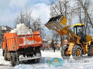 Оказываем услуги по круглосуточной уборке и вывозке снега Алматы