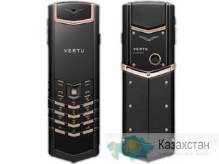 Продам копию люксового телефона Vertu Signature S Design Rose Gold Black (+Кожаный чехол) Алматы и Алматинская область