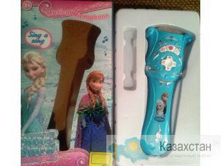 Музыкальный микрофон Эльза и Анна Frozen 46408 Алматы и Алматинская область
