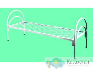 Двухъярусные железные кровати, для больниц, металлические кровати с ДСП спинками, кровати для бытовок, кровати оптом, Дёшево. Великий Новгород