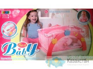 Кроватка детская с пупсом Baby 46427 Алматы и Алматинская область