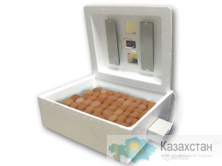 Инкубатор БИ-1, 220/12В, на 63 яйца, аналоговый, автопереворот Алматы