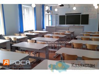 Мебель лабораторная ученическая. Парты, шкафы демонстрационные. Алматы и Алматинская область