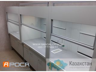 Лабораторные вытяжные шкафы, лабораторная мебель Алматы и Алматинская область