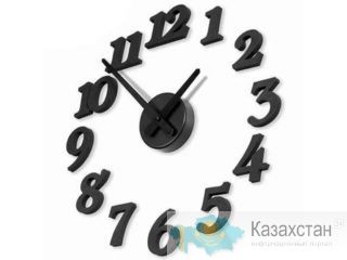 Часы настенные дизайнерские DIY CLOCK 360 №12007 Алматы и Алматинская область
