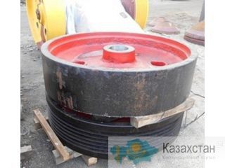 Маховик на дробилку СМД-110А. Другое месторасположение
