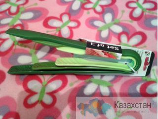 Щипцы кухонные пластиковые комплект 46438 Алматы и Алматинская область