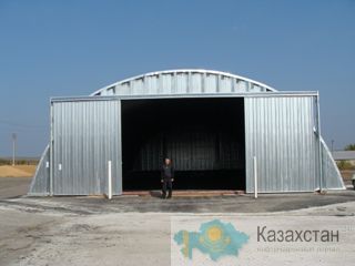 Ангары быстромонтируемые бескаркасные сборно-разборные Днепр, Украина