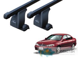 Багажник Lux 110 на крышу Nissan Almera, Nissan Bluebird - Lux 691943 Челябинск