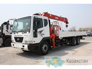 Продам Daewoo Novus 6x4, 2012г. Борт-кран 7т. Kanglim KS2056. 4870000 руб. Другое месторасположение