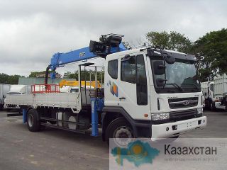 Daewoo Novus 4х2, 2014 год! Борт - Кран 7т. Dongyang 1926. $97 000 Другое месторасположение