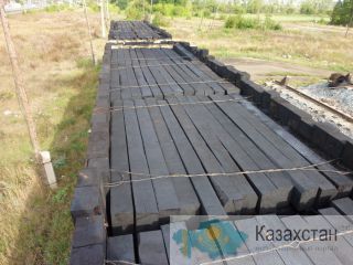 Брусья деревянные для стрелочных переводов Алматы