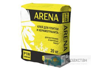 ARENA P1W 20 кг — клей для плитки и керамогранита для внутренних и наружных работ зимний. Екатеринбург