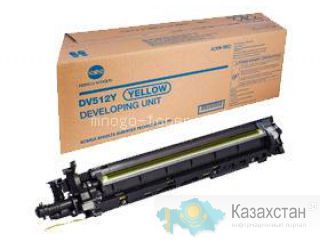 Блок девелопера DV-512Y желтый Konica Minolta bizhub C224e/C284e/C364e/C454e/C554e/C224/C284/364/C454/C554 Другое месторасположение