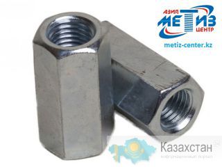 Соединительная гайка , Болт с шестигранной головкой Алматы
