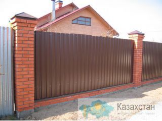 Профнастил заборный от производителя казахстан