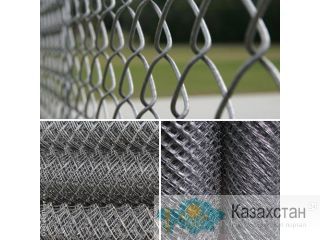 Продаем сетку рабицу оцинкованную по самым низким ценам Казахстан