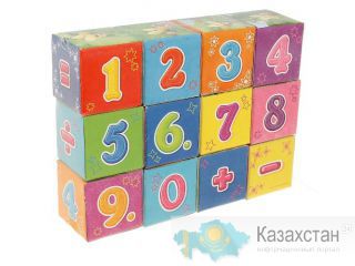 Кубики Арифметика с оживающей картинкой 46541 Алматы и Алматинская область