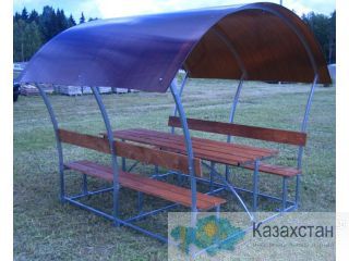 Беседки оцинкованные и грунтованные в Казахстане Абай