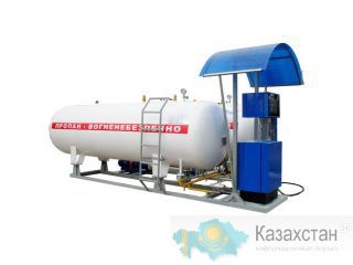 Модульная АГЗС. Установка газозаправочная ГРК -20+20 с колонкой SHELF 100-1 LPG (39920 л.) Костанайская область