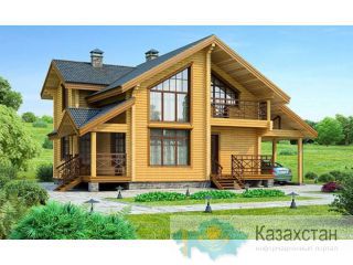 Строительство деревянных, экологически чистых домов от компании "Das Erste Haus" Алматы и Алматинская область