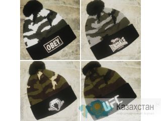 Камуфляжные шапки (UFC, LONSDALE, VENUM) Костанай