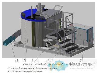 Оборудование для приготовления термопластика «Вулкан 3000» Алматы и Алматинская область