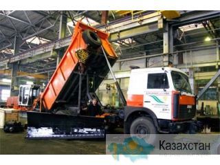 Отвал боковой НО-78-03 на а/м МАЗ 5516 Алматы и Алматинская область