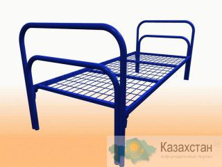 Металлические кровати для общежитий, кровати армейские, кровати одноярусные и двухъярусные оптом. Тараз