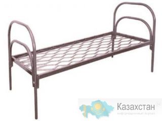 Кровати металлические одноярусные, кровати металлические с ДСП спинками, кровати для больниц. дёшево Семей